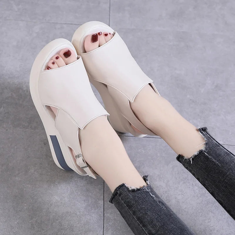 Addison Orthopedic Sandals — back view