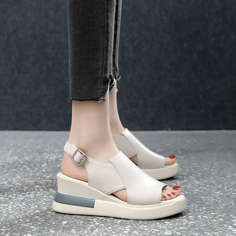Addison Orthopedic Sandals — side view