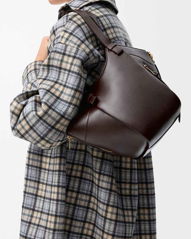 Women’s City Travel Cowhide Hammock Bag
