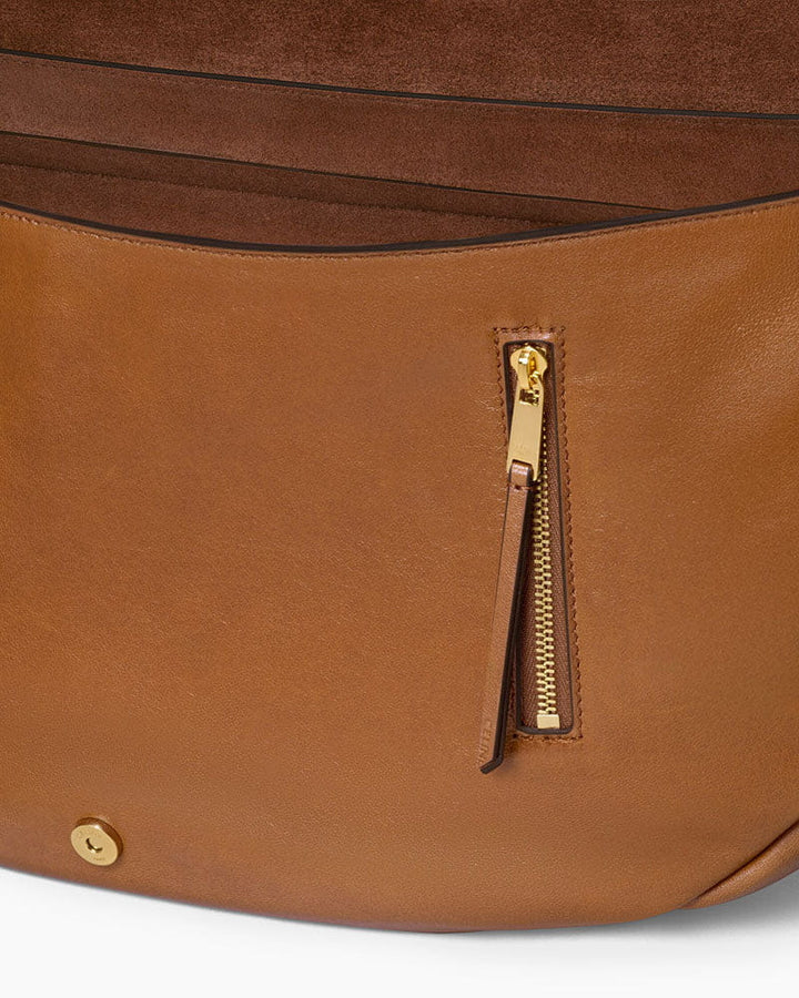 Women’s Airport Travel Halfmoon Flap Shoulder Bag