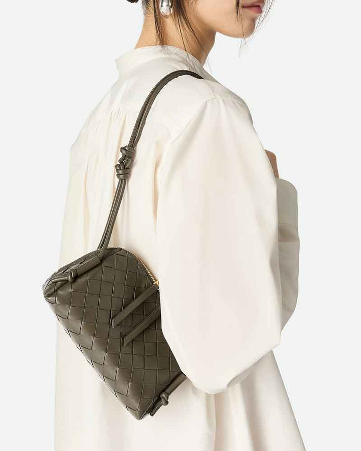 Women’s Travel Airport Intrecciato Crossbody Pouch Bag