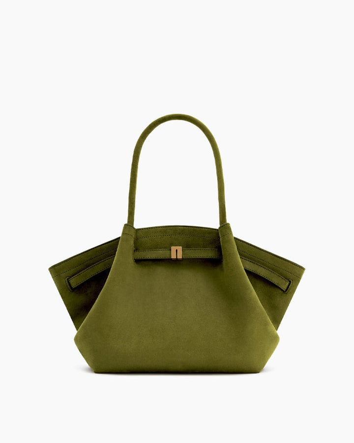 Women's Boutique Shopping Elegant Hexagonal Suede Bag