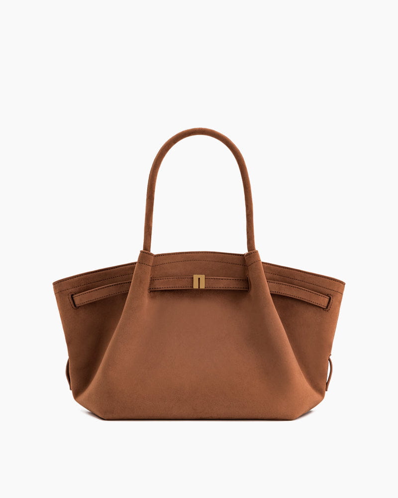 Women's Boutique Shopping Elegant Hexagonal Suede Bag