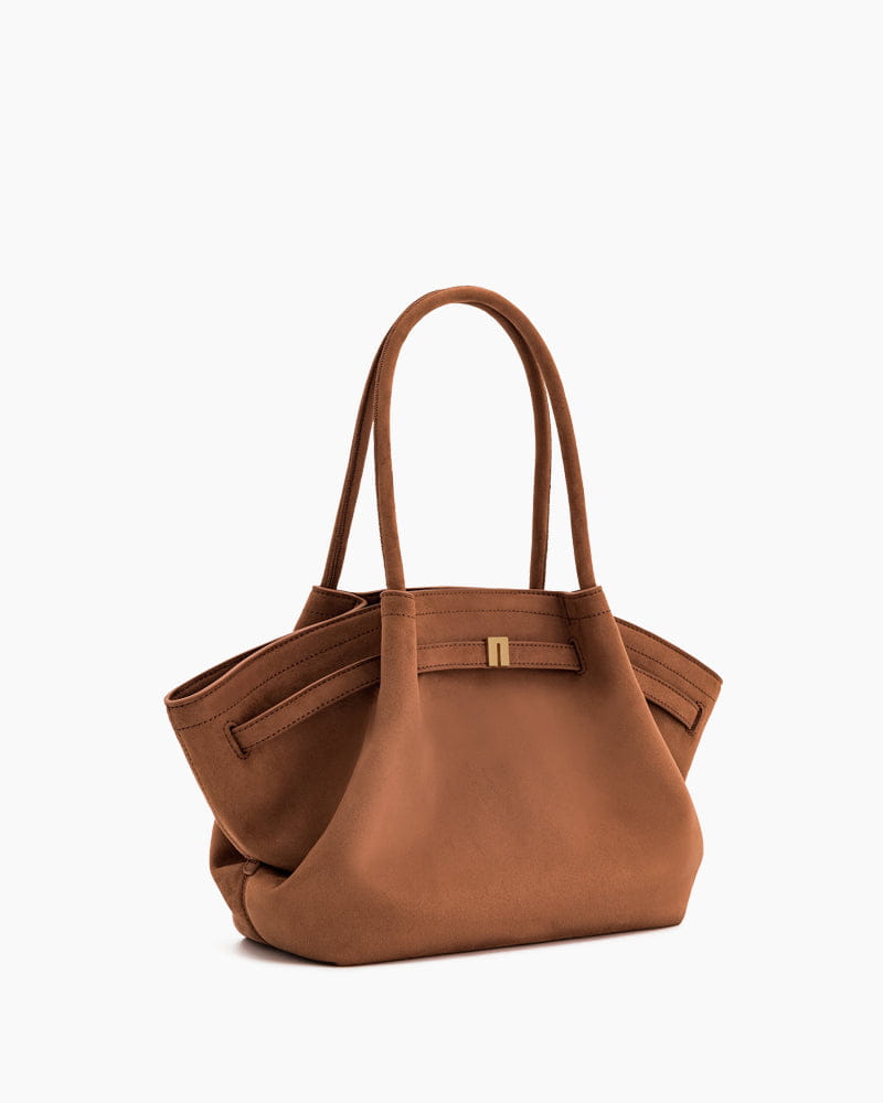 Women's Boutique Shopping Elegant Hexagonal Suede Bag
