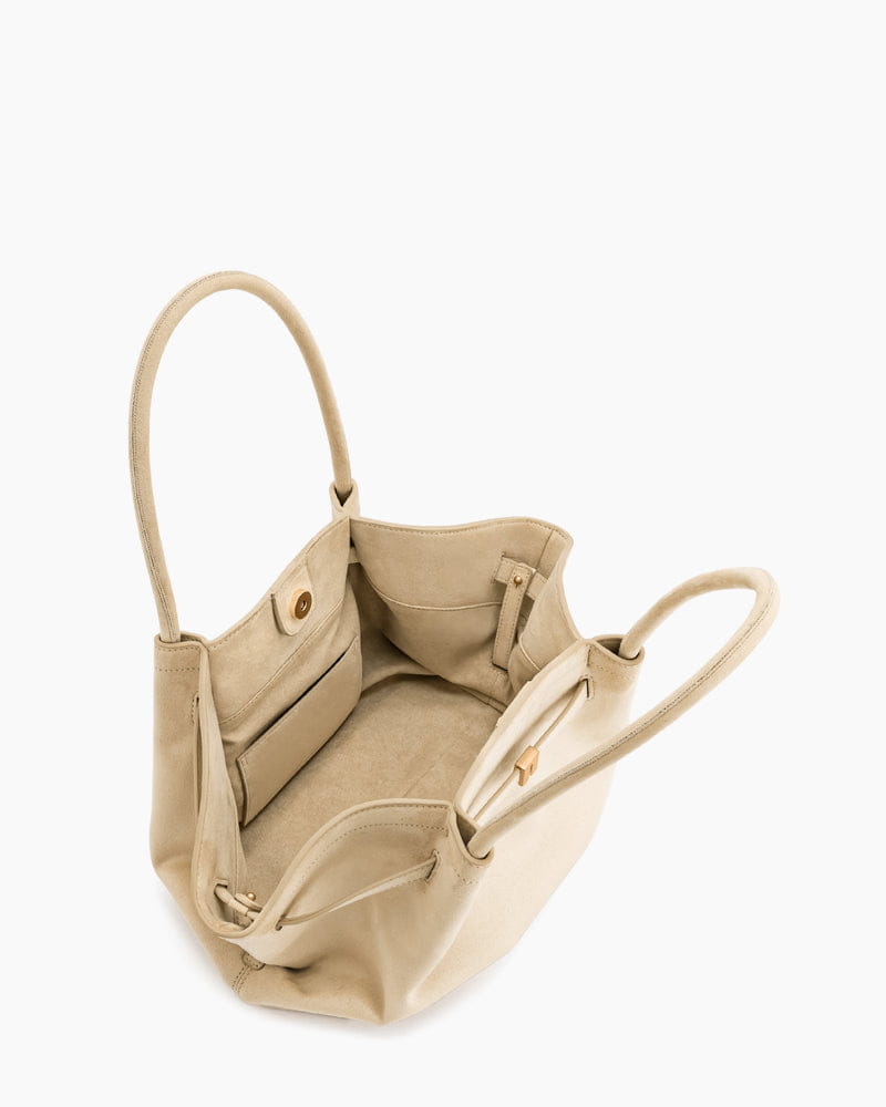 Women's Boutique Shopping Elegant Hexagonal Suede Bag