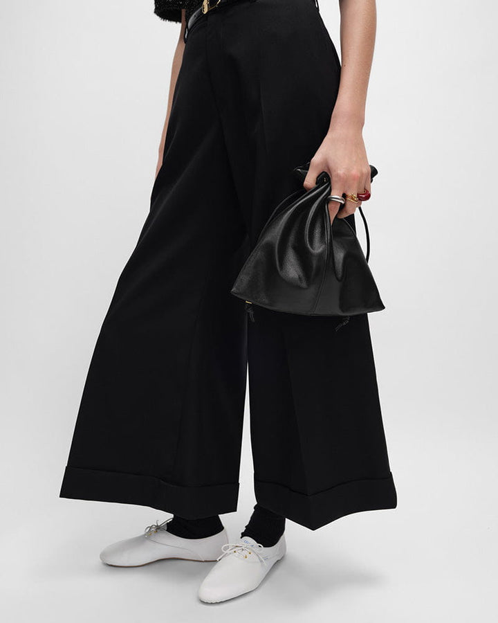 Women's Airport Outfit Trendy Drawstring Crystal Pouch