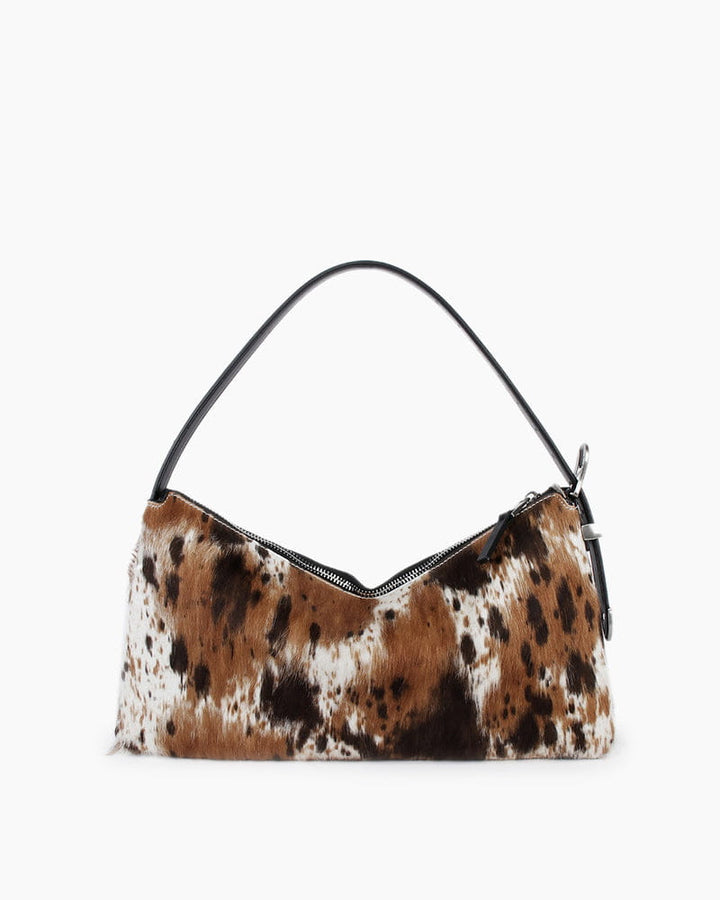 Women's Daily Office Animal Print Horsehair Underarm Bag