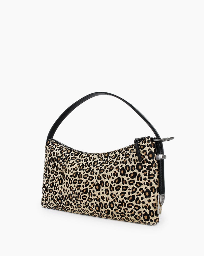Women's Daily Office Animal Print Horsehair Underarm Bag