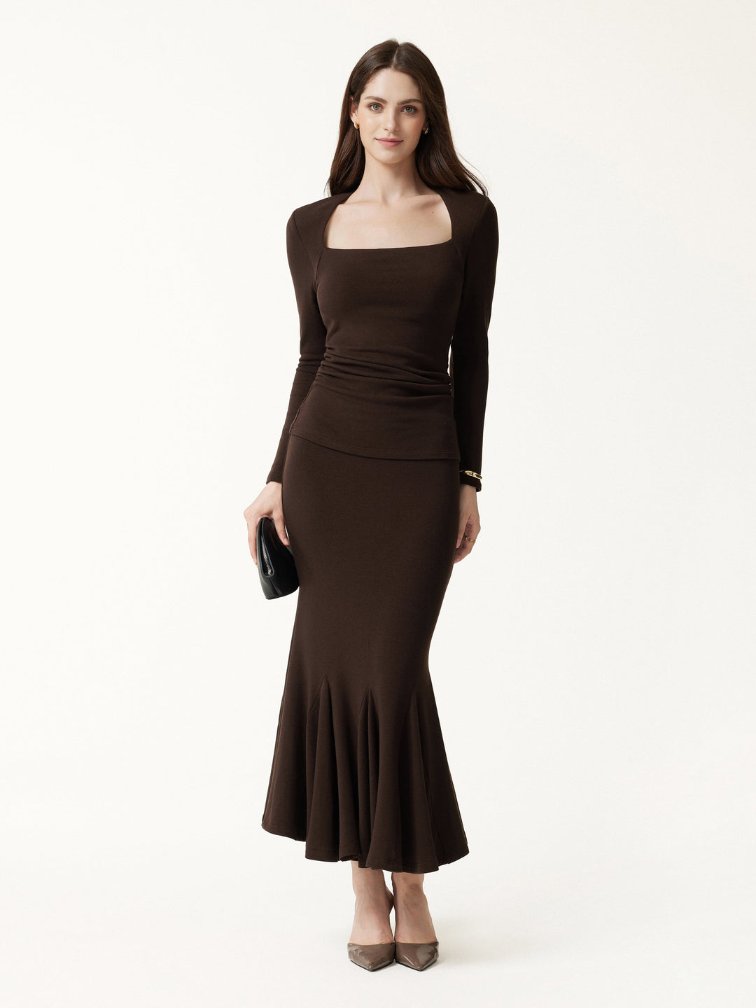 ProWarm High-Rise Mermaid Midi Skirt