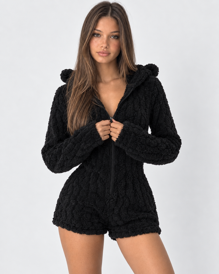 Bear Hug Plush Romper