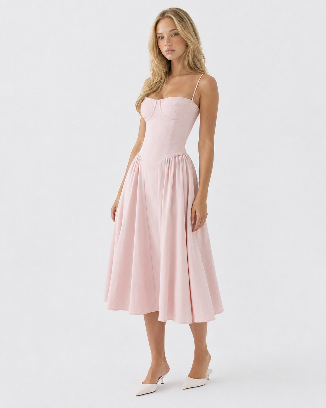 Amour Corset Midi — women's midi dress, color option 8