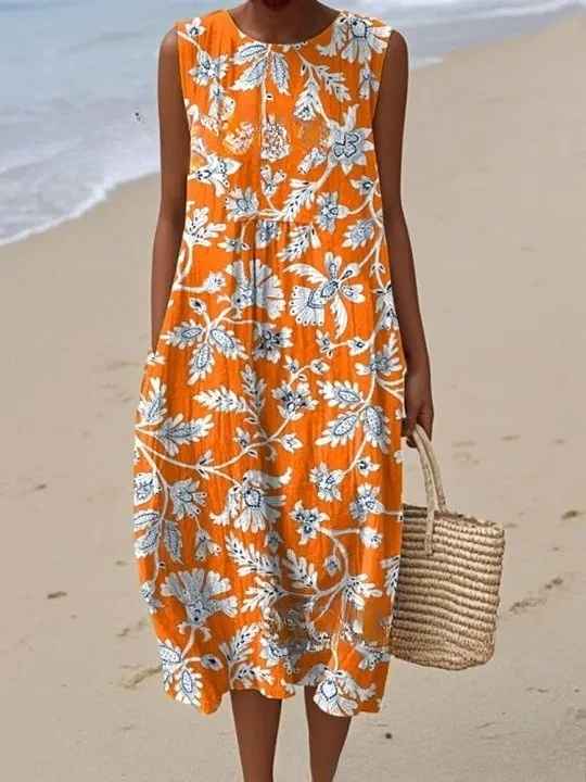 Megan Vintage Maxi Dress — alternate view