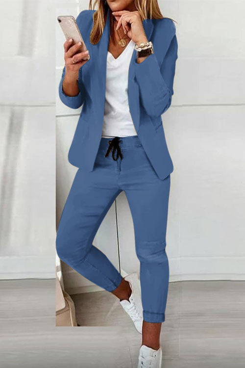Refined comfort tailored co-ord women – full length