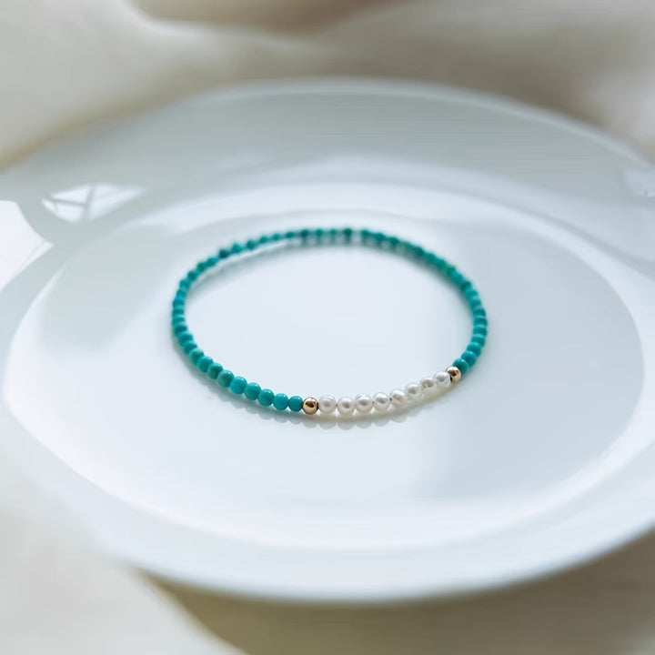 Bracelet worn on a model's wrist