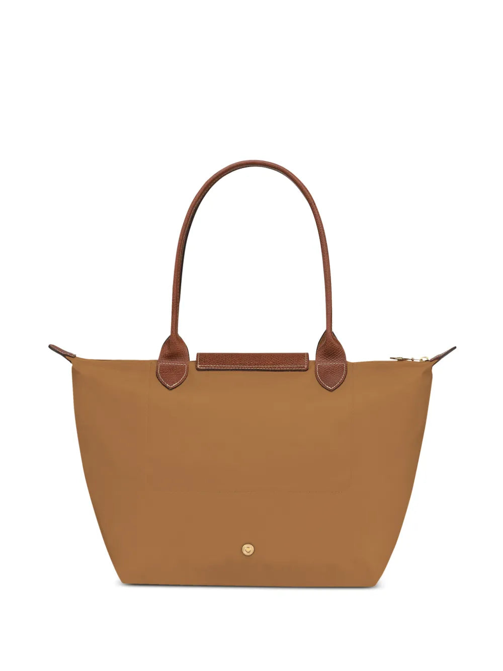 Longchamp Le Pliage Large Tote Bag Fawn Camel Back View