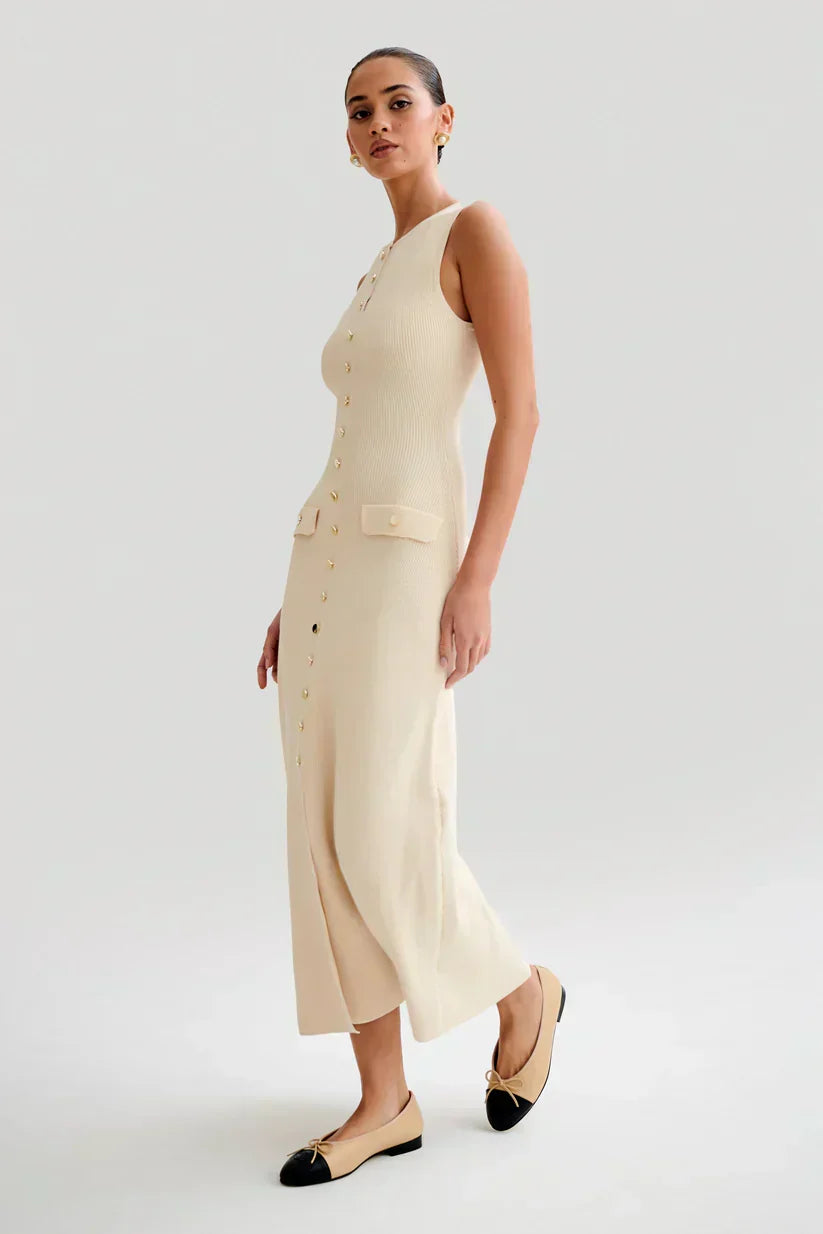 Amaris Hilton Midi Dress