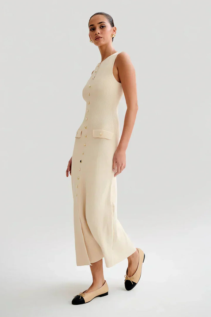 Amaris Hilton Midi Dress