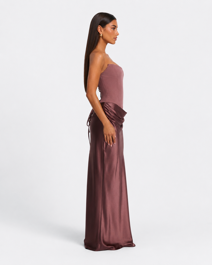 After Midnight Corset Gown — women's dress, color option 12