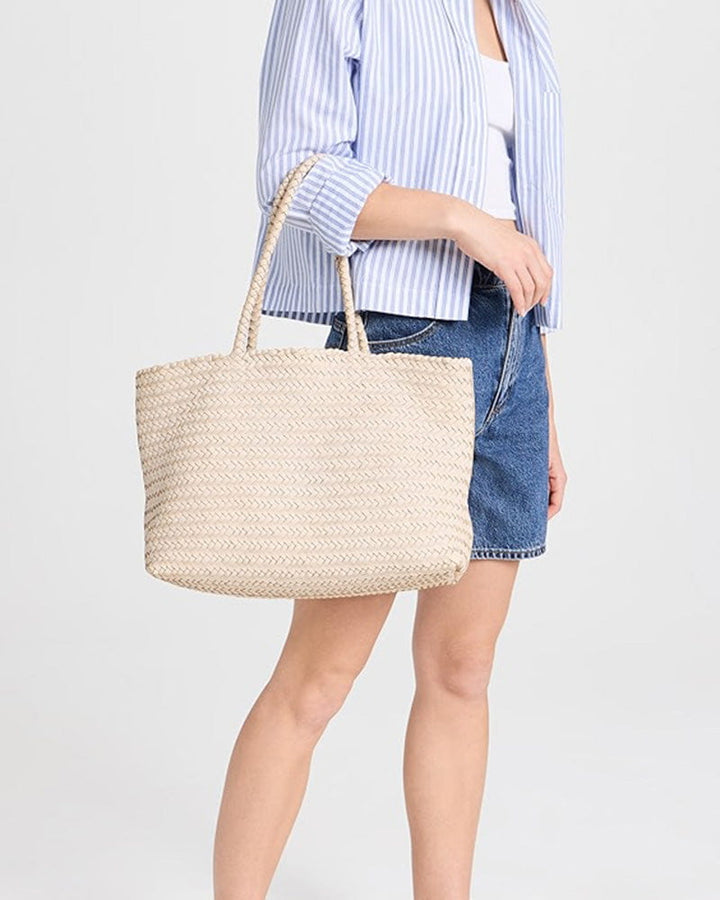 Women's Gallery Visit Minimalist Woven Texture Tote