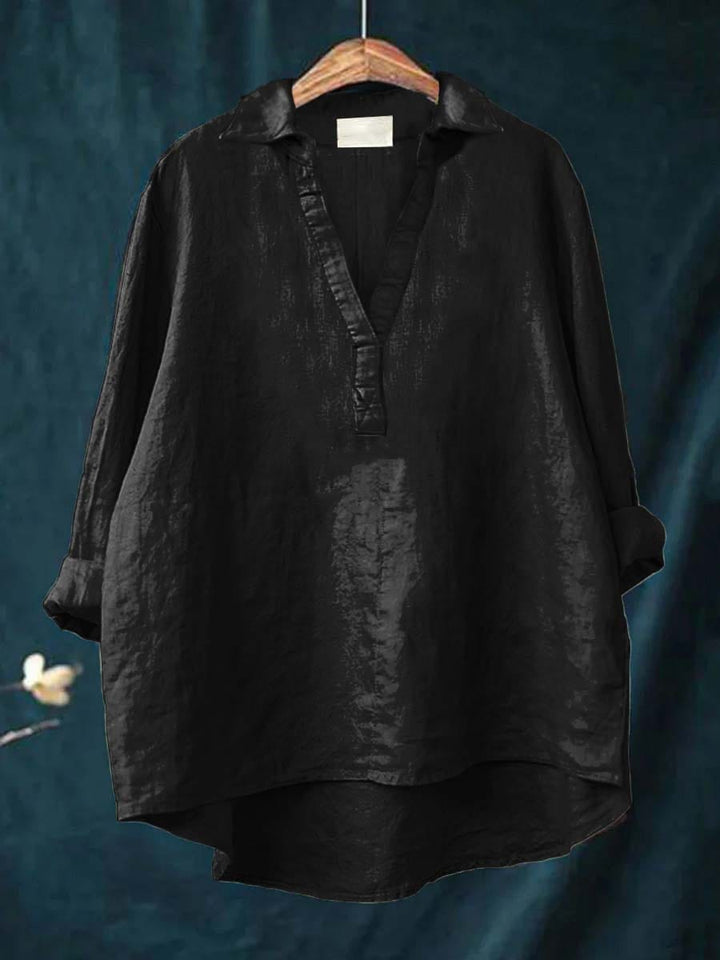 Andrea Art Print Blouse — additional view