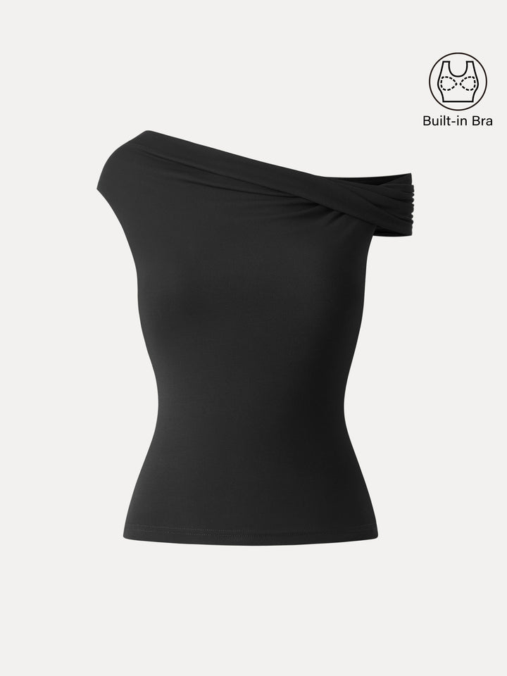 Multi-wear Versatile Necklines Built-In Bra Top 2.0