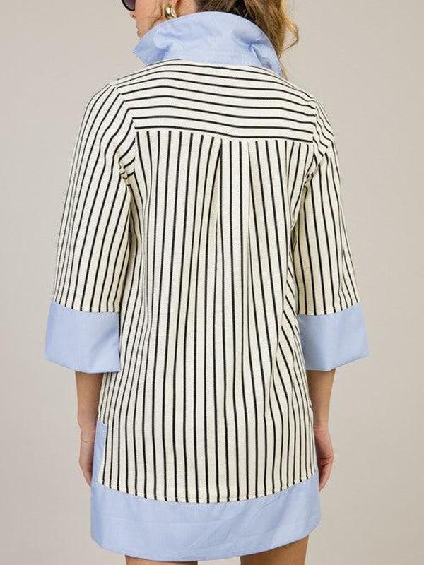 Margot - Classic Stripe Dress