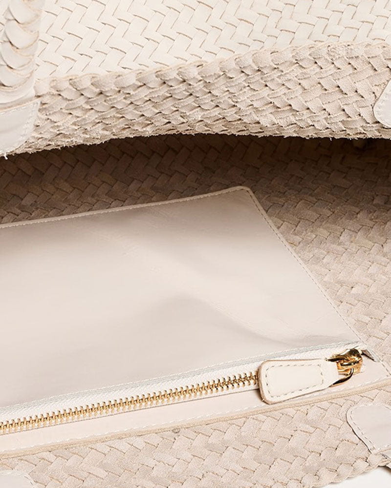 Women's Gallery Visit Minimalist Woven Texture Tote