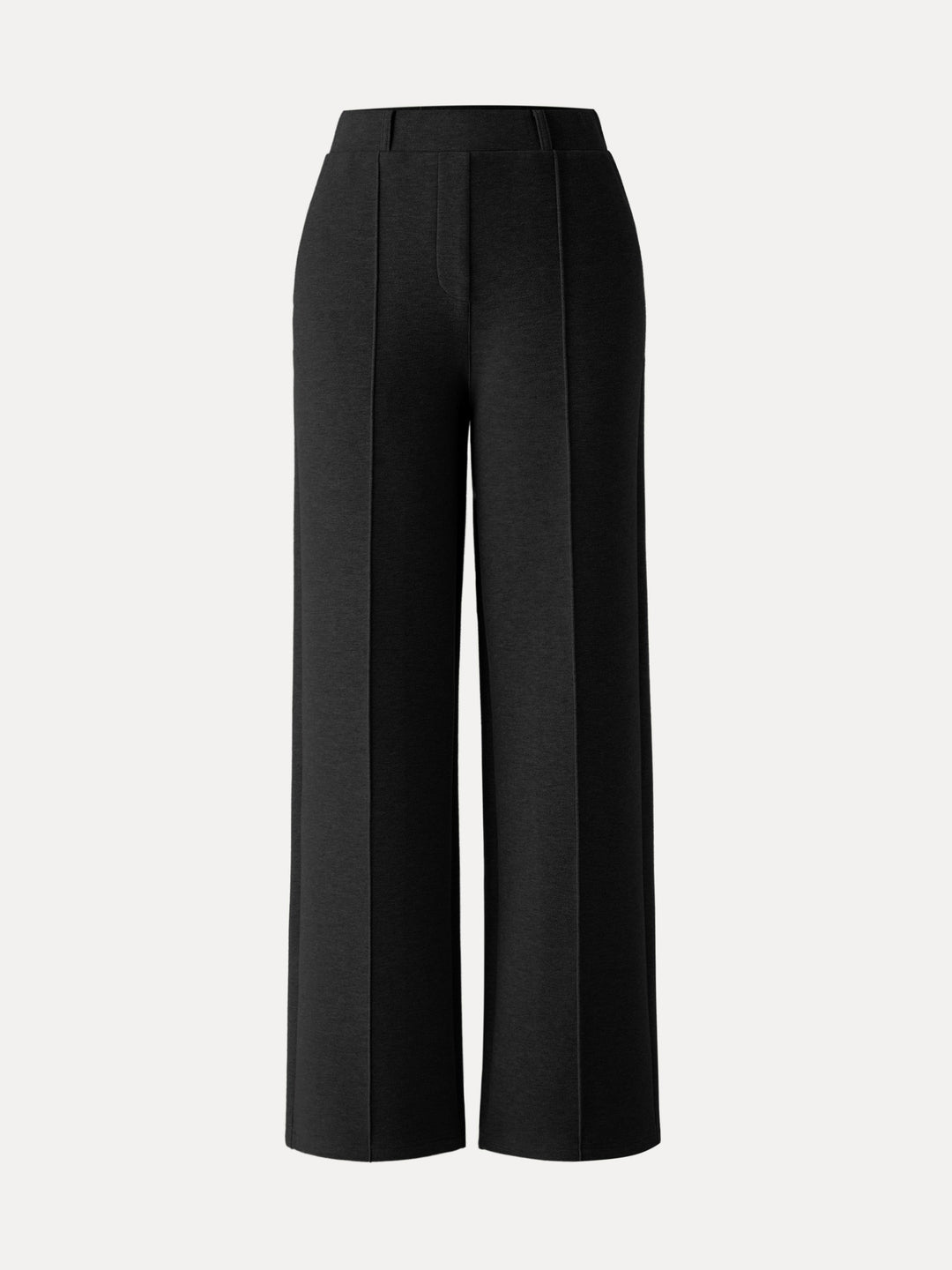 High Waisted Warm Straight Leg Pull On Pant