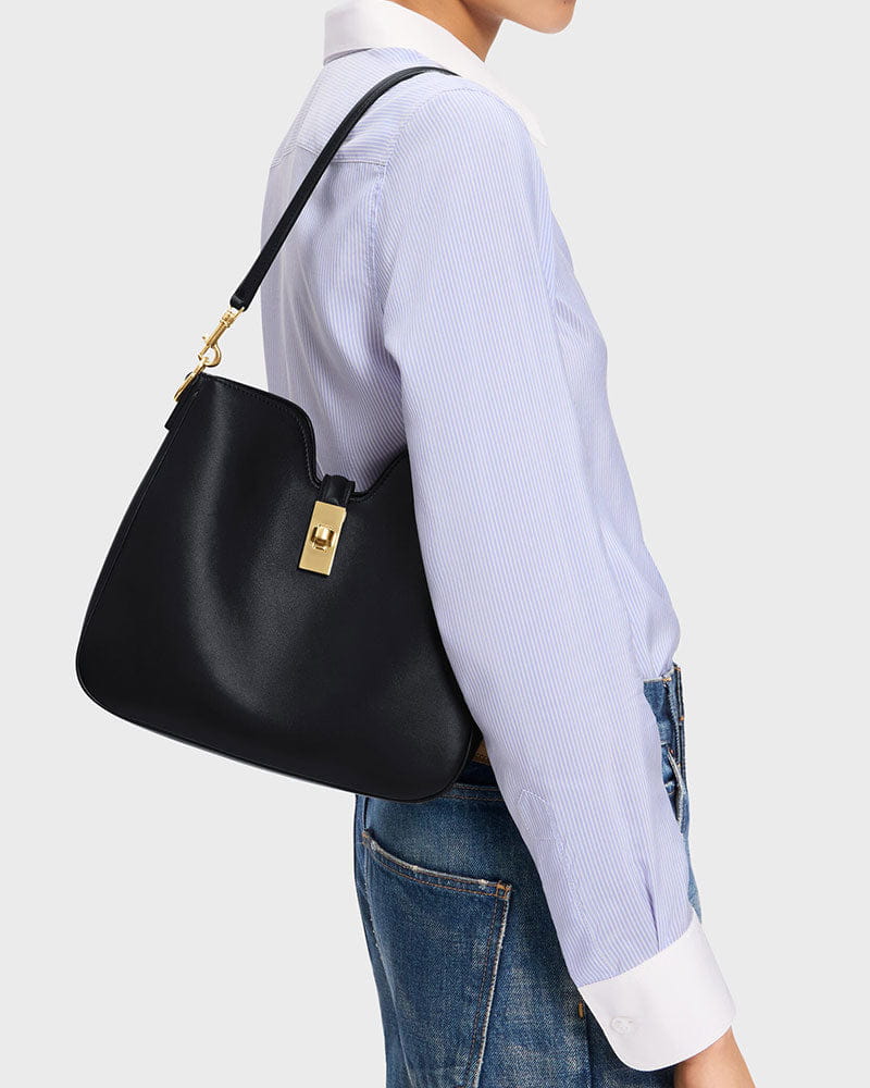 Women's Daily Commute Soft Leather Hobo Shoulder Bag