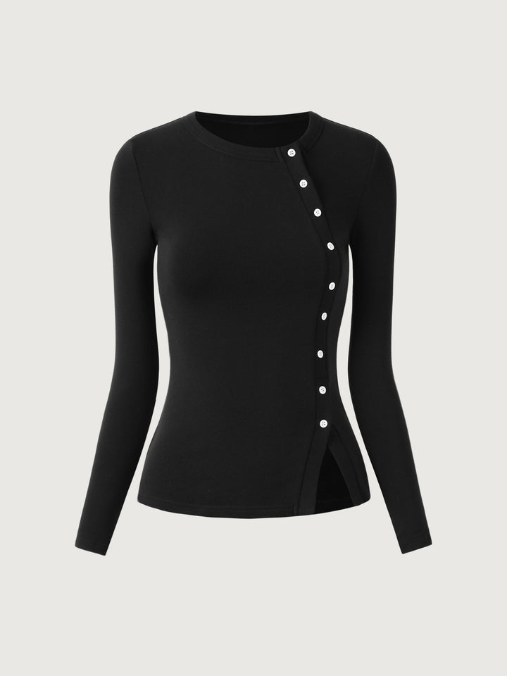 ProWarm Asymmetrical Placket Top