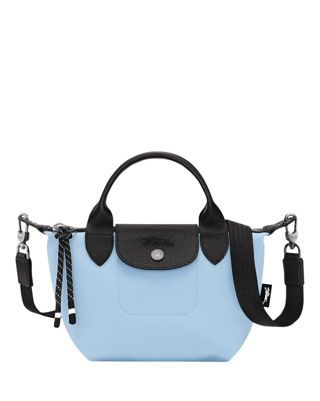 Longchamp Le Pliage Energy XS Crossbody Handbag Sky Blue front view