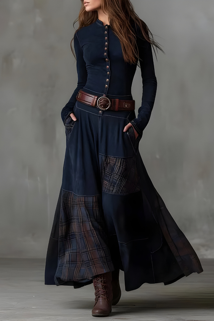 boho maxi dress – flowing bohemian women's fashion