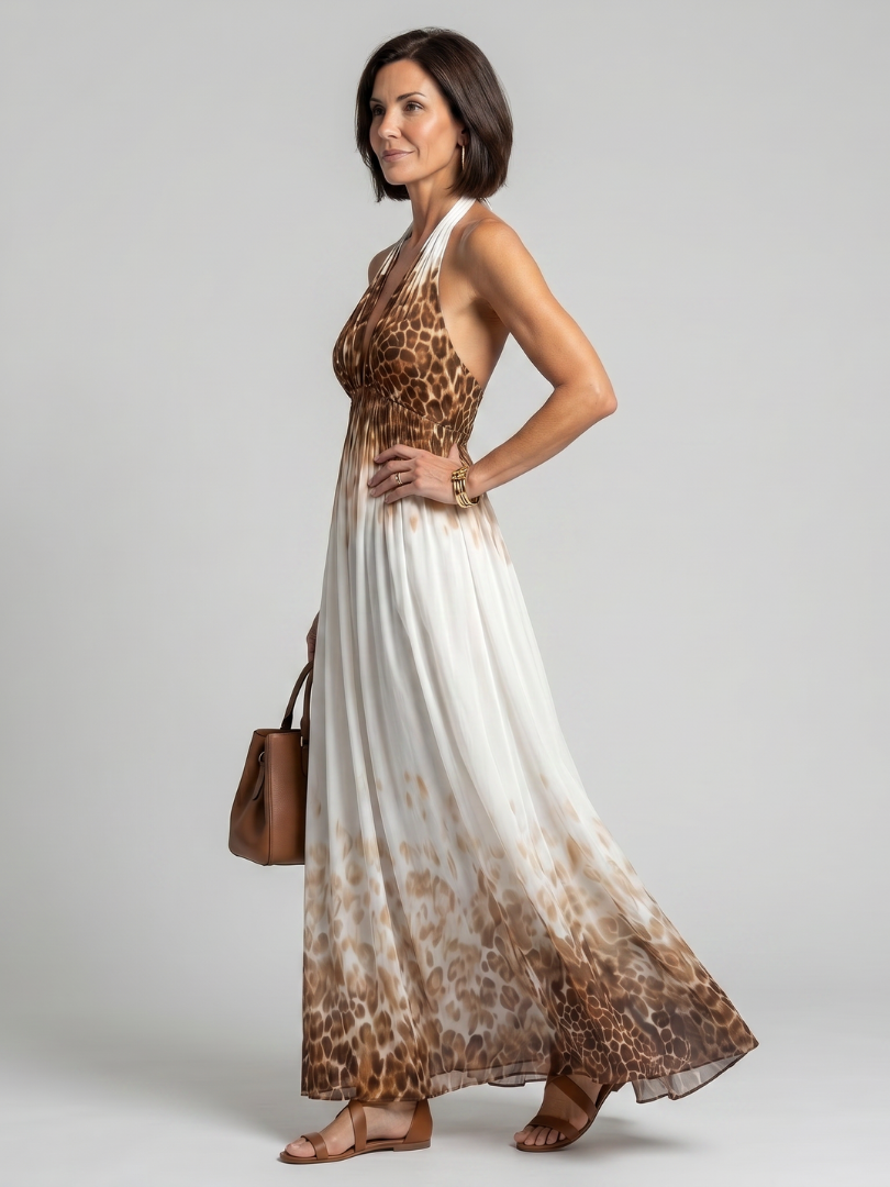Orlune Midi Dress — side view