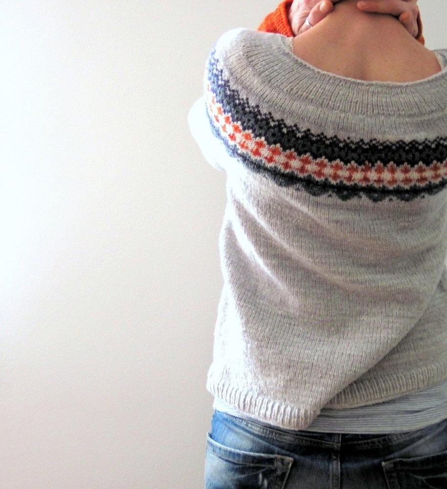 Carina Sweater of Love — detail view