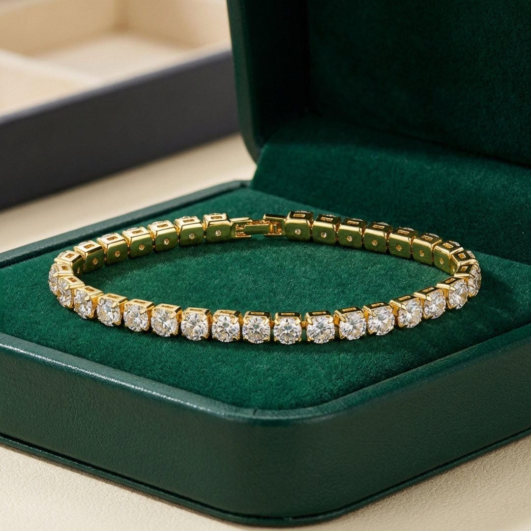 Bracelet worn on a model's wrist