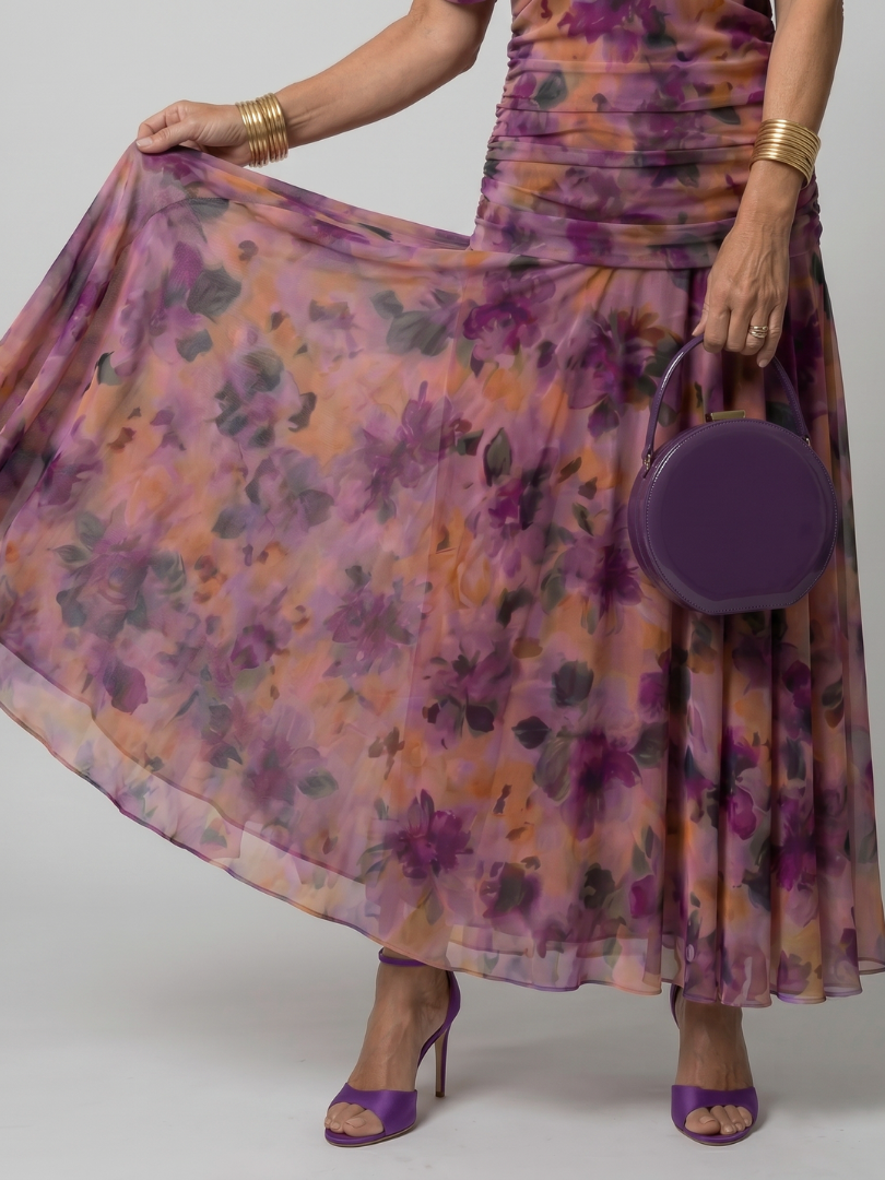 Calen Midi Dress — back view