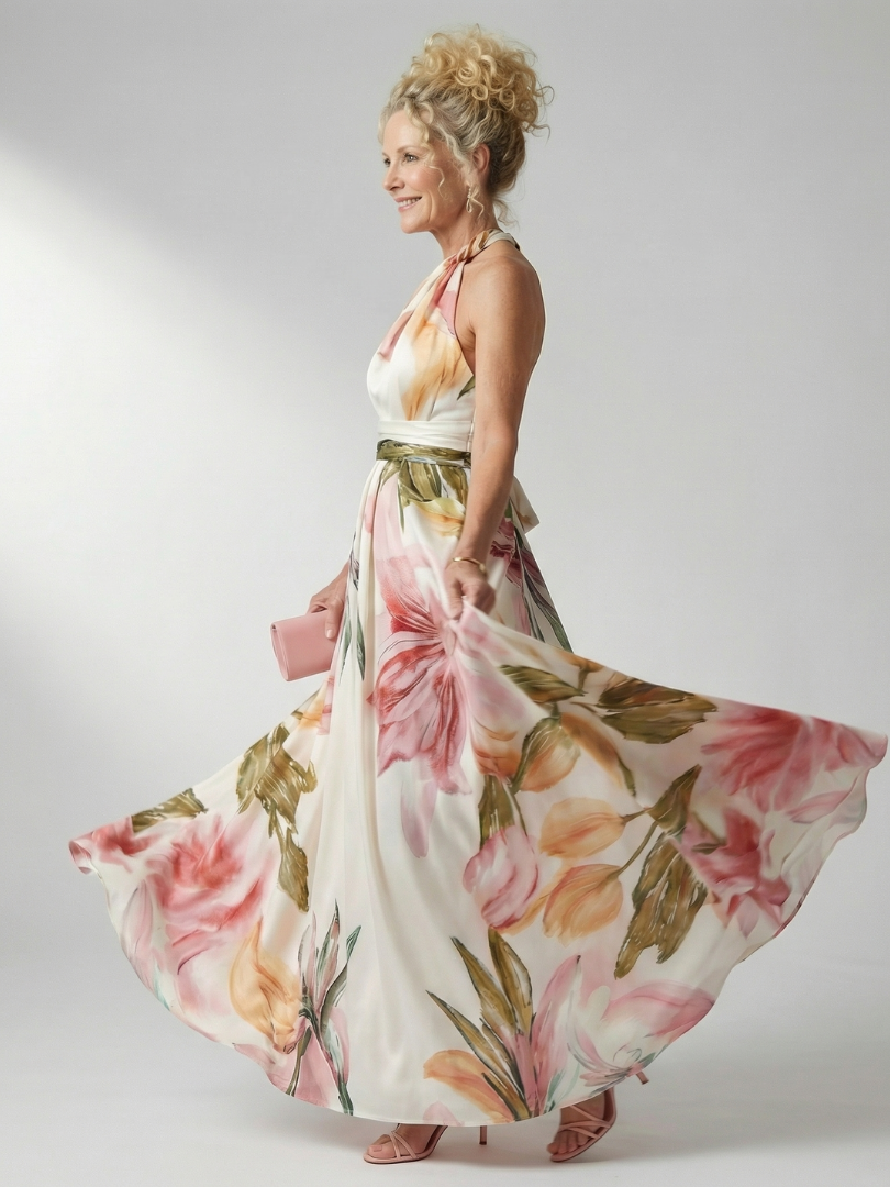 Amiel Maxi Dress — side view