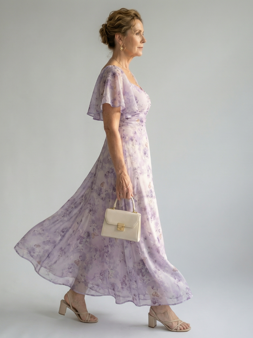 Vaelis Midi Dress — side view