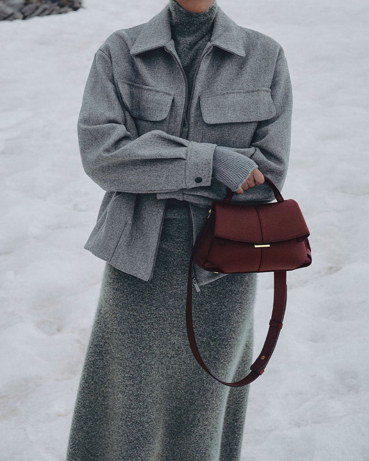 Compact Urban Outing Textured Crossbody Companion