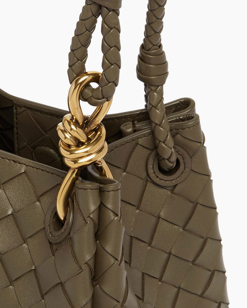 Women's Parisian Chic Knot Detail Handbag