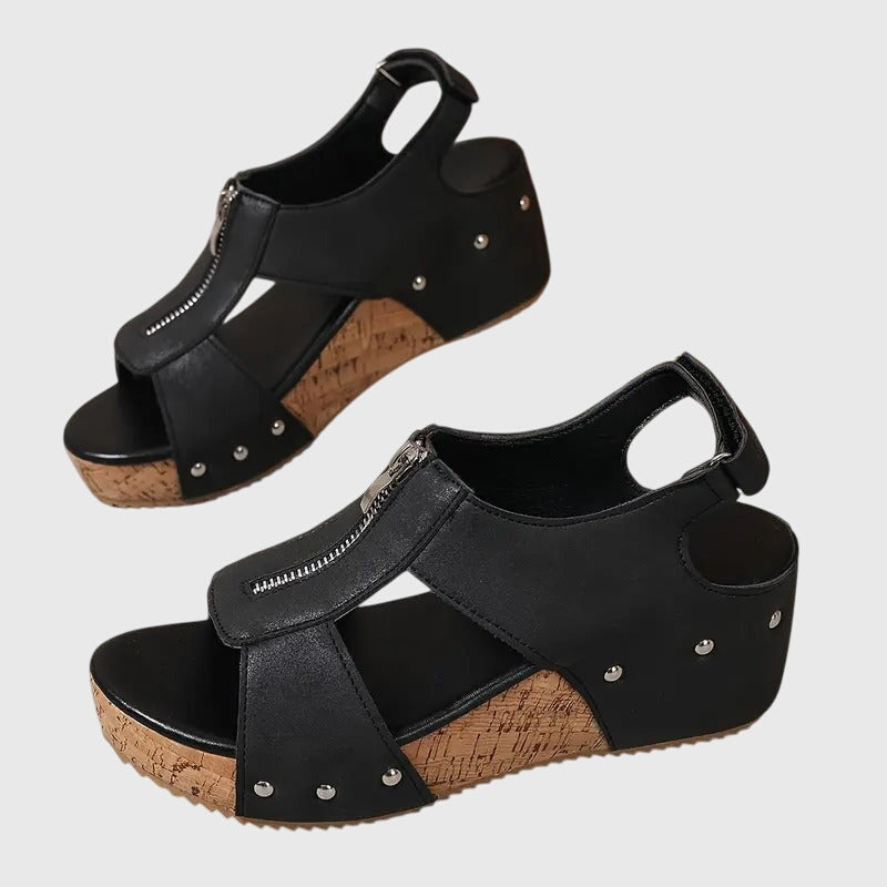 Styla Orthopedic Sandals — close-up detail