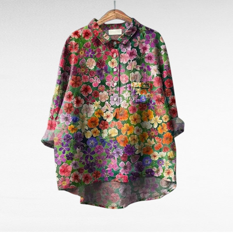 Winifred Colourful Summer Blouse — alternate view
