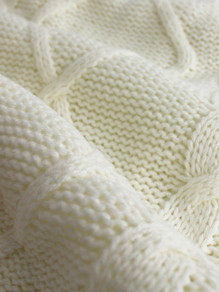 Wrenley | Women's Cable Knit V-Neck Sweater Vest