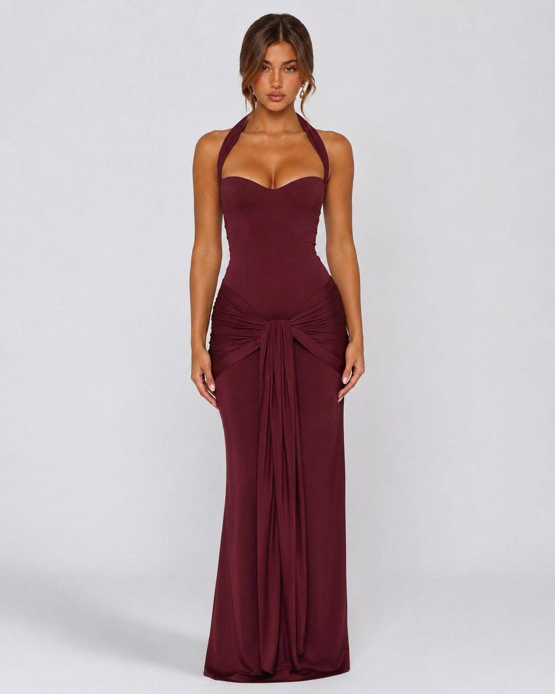 Midnight Hour Maxi — women's maxi dress, fit and length reference