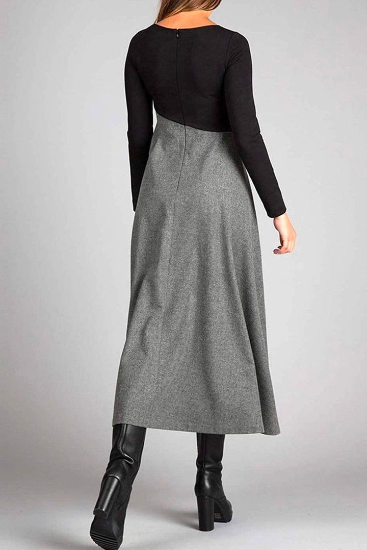 Cristina Oversized Maxi Dress — back view