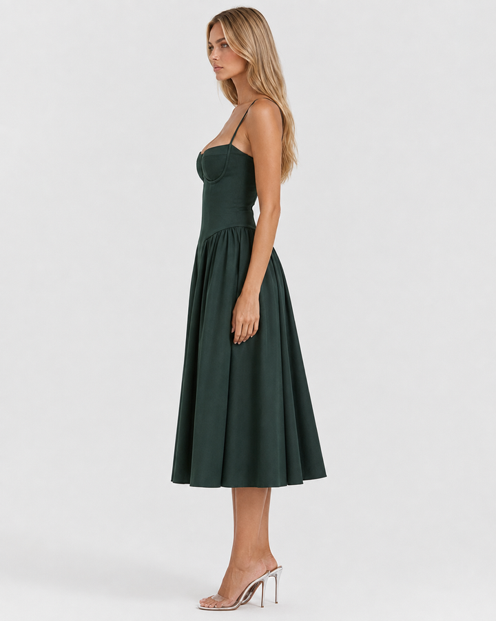 Amour Corset Midi — women's midi dress, color option 24