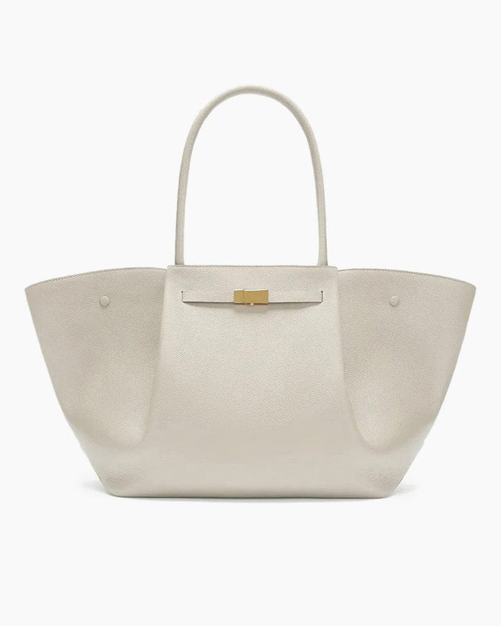 Women's New York Belted Leather Tote Bag