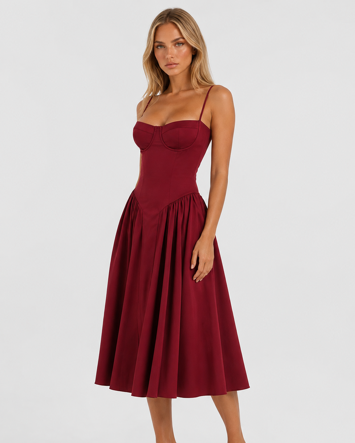 Amour Corset Midi — women's midi dress, color option 13