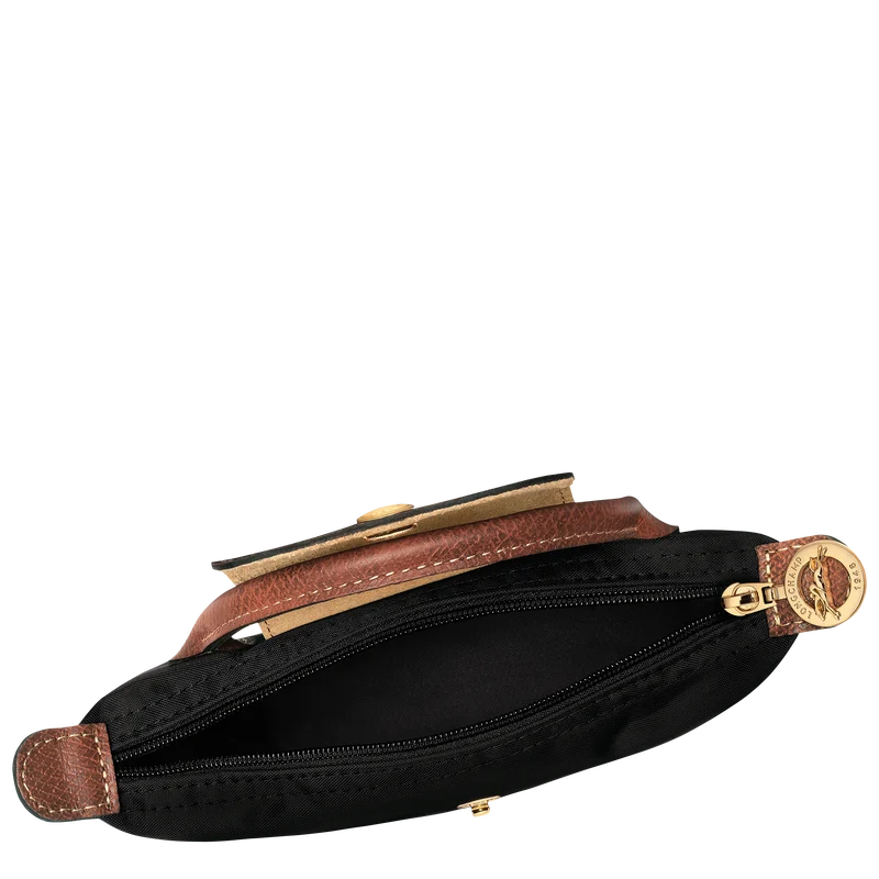 Longchamp Le Pliage XS Handbag Black Interior Zip Pocket Detail