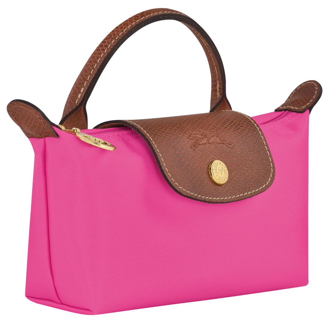Longchamp Le Pliage XS Handbag Marshmallow Cyclamen Pink Side View